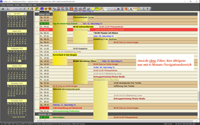Demonstration der Filterfunktion von Calefly: Hier der erste Screenshot als Vergleichsbild ohne Aktivierung des Filters.